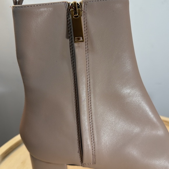 Square Toe H&M Ankle GoGo Style Boots Size 8 - Picture 6 of 9